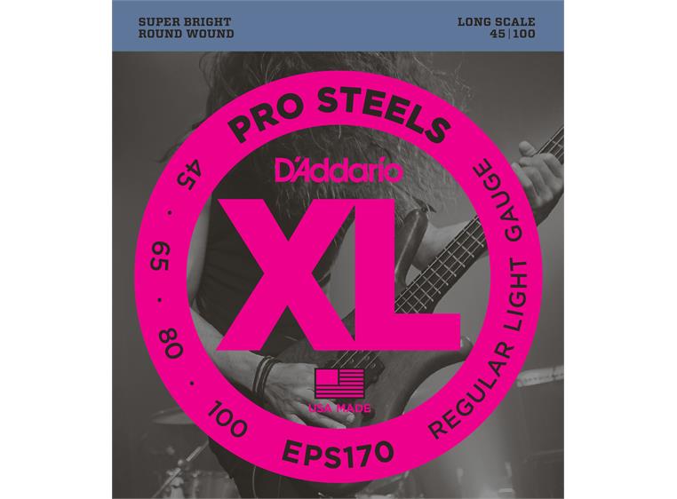 D'Addario EPS170 ProSteel El.Bass (045-100)